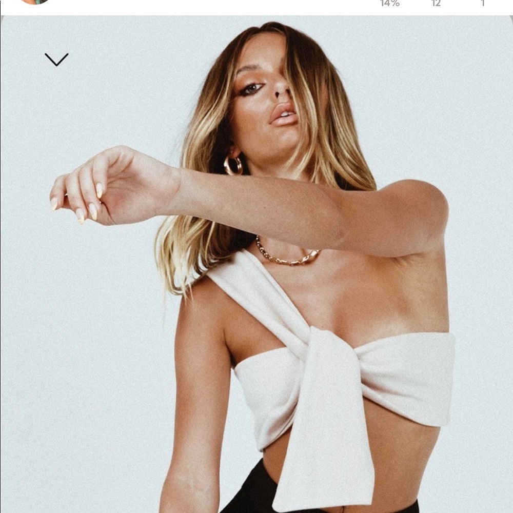 Princess Polly SIMI TOP PINK